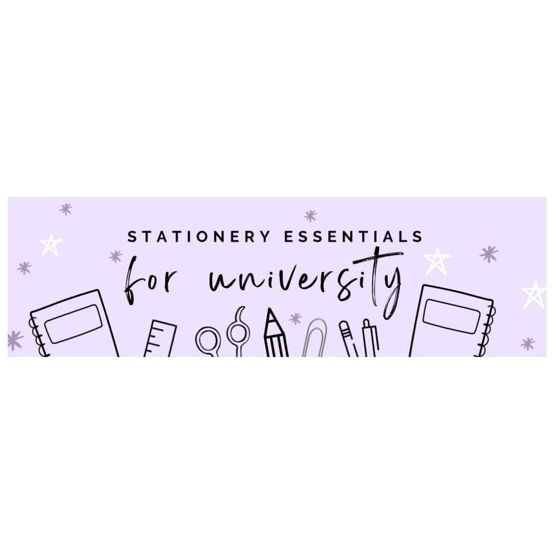 University Stationery Essential Checklist