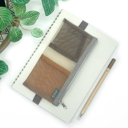 Mesh Book Band Pencil Case