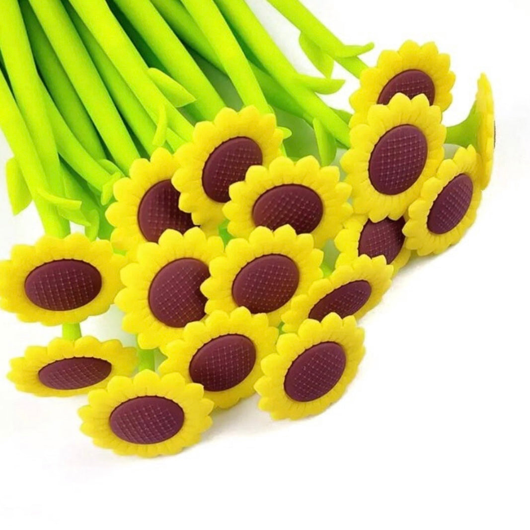 Sunflower Gel Pen - Wobbly