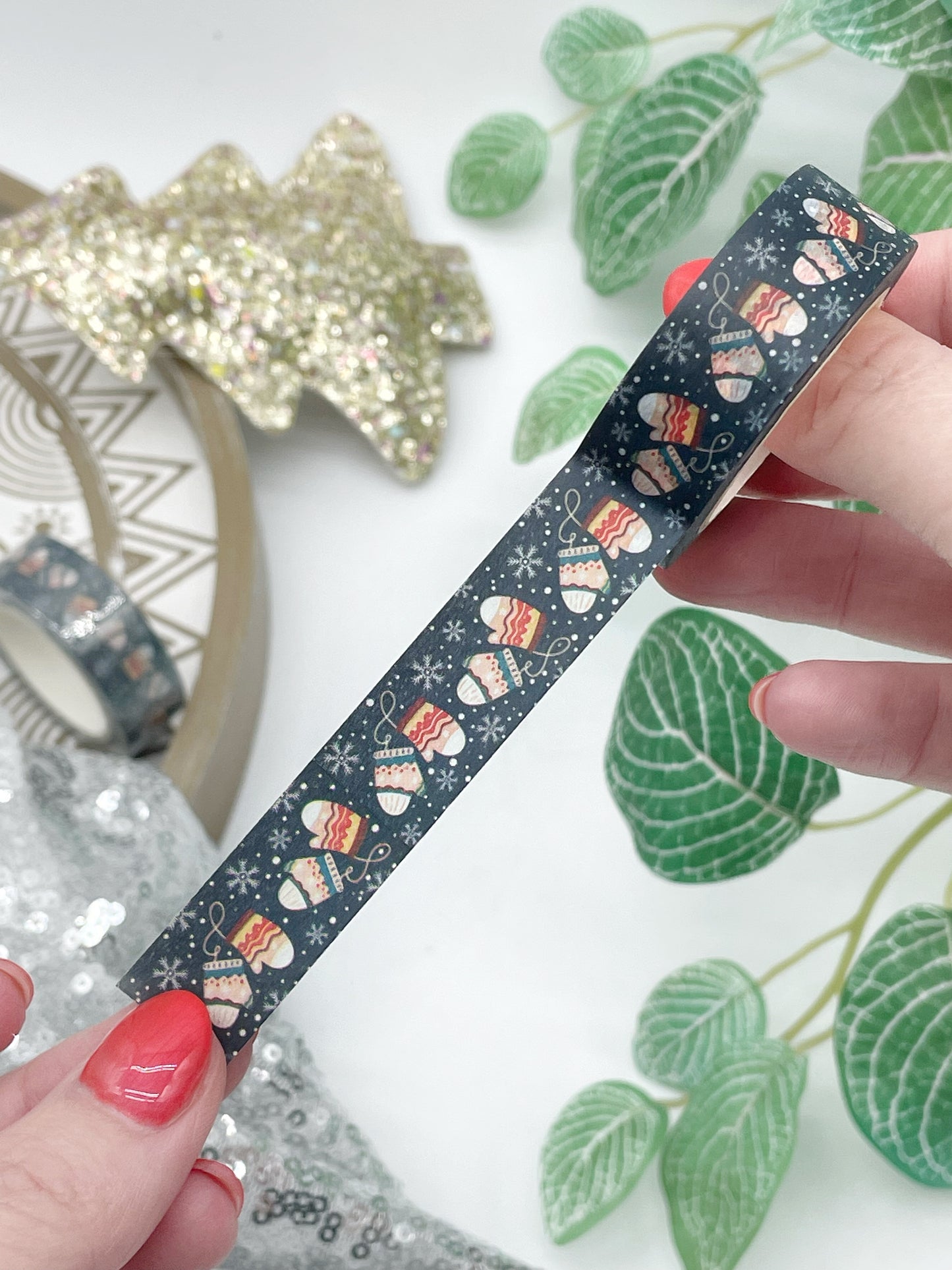 Christmas Mitten Washi Tape