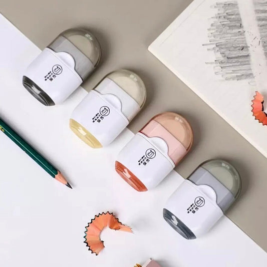 Aesthetic 2 in 1 Sharpener Eraser Set
