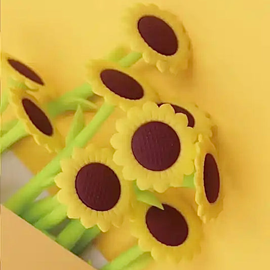 Sunflower Gel Pen - Wobbly