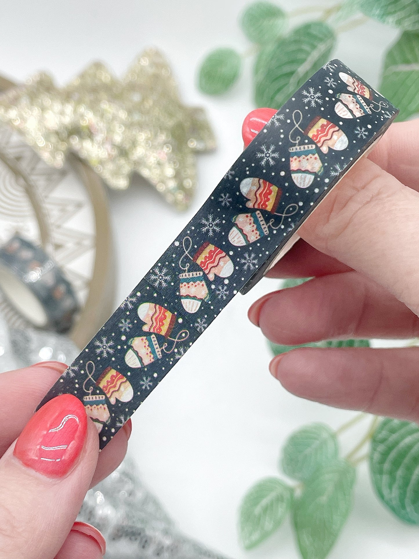 Christmas Mitten Washi Tape