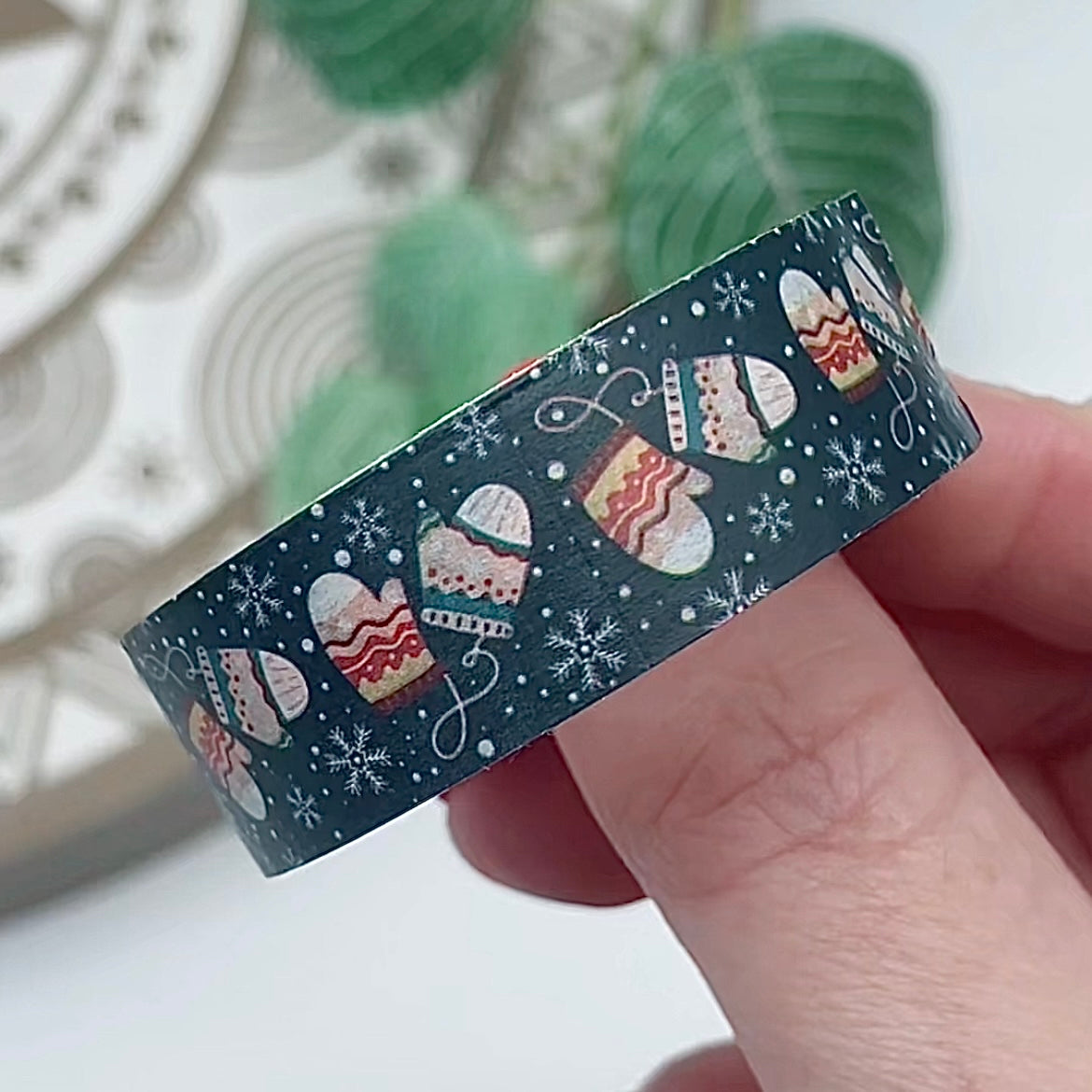 Christmas Mitten Washi Tape