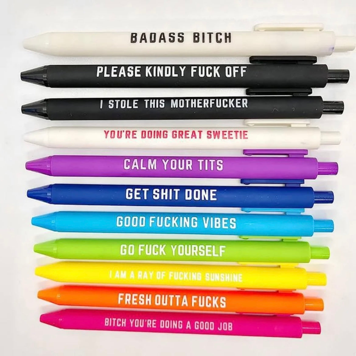 Swear Word Gel Pen Set
