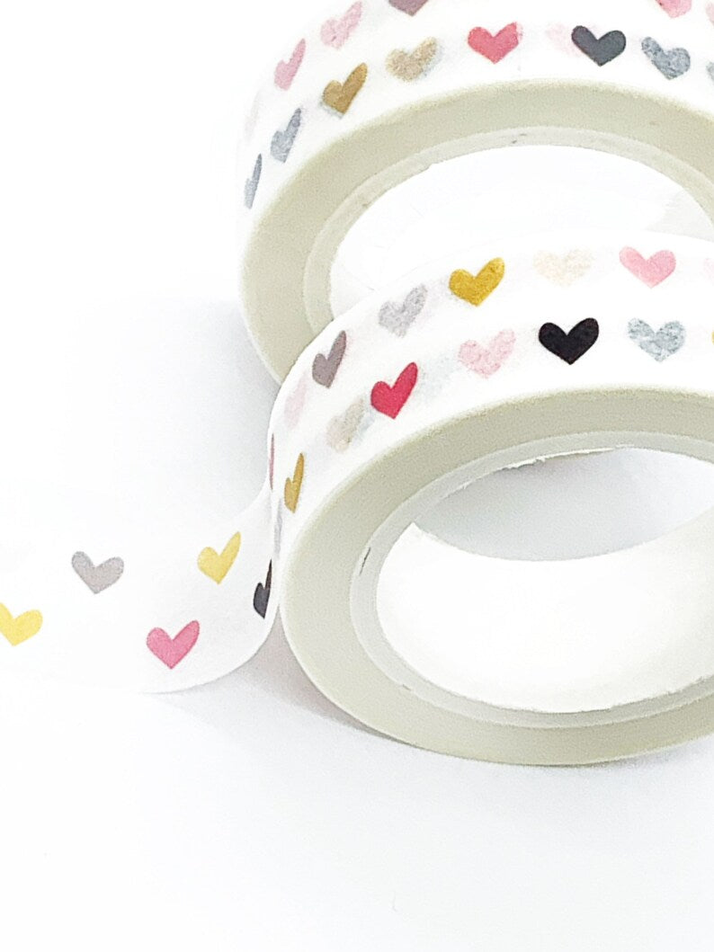 Pastel Heart Washi Tape