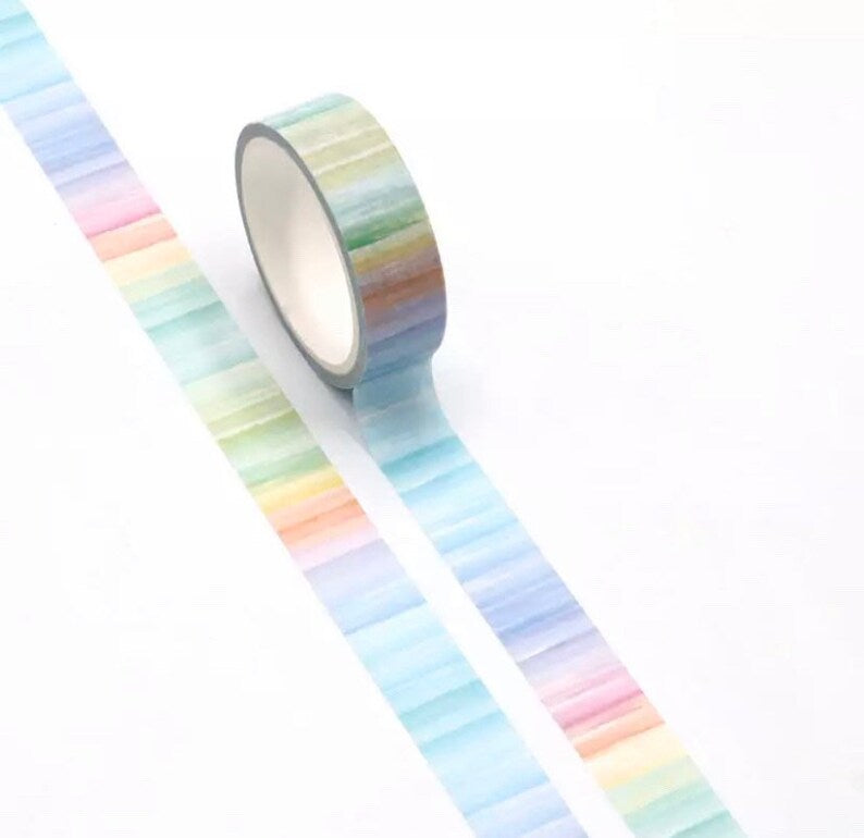 Pastel Rainbow Washi Tape