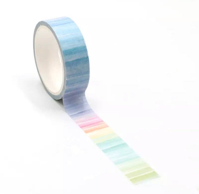 Pastel Rainbow Washi Tape