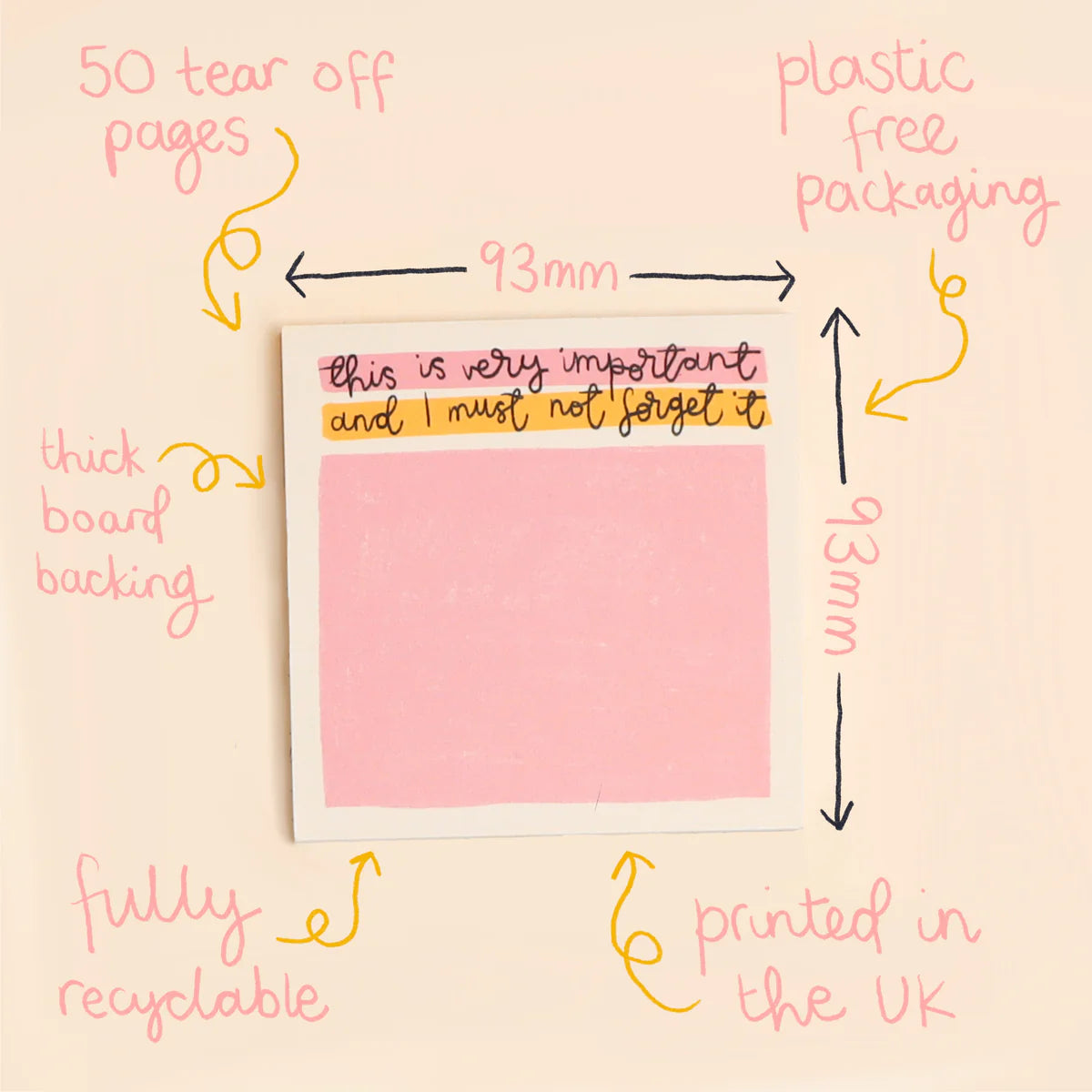 This is Very Important Memo Pad