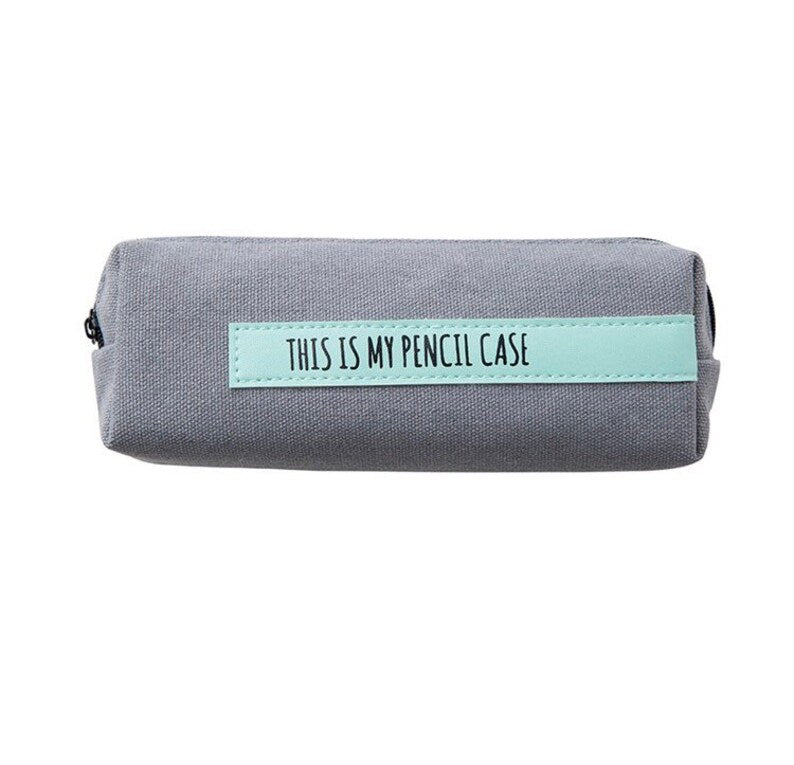 Pastel Canvas Pencil Case
