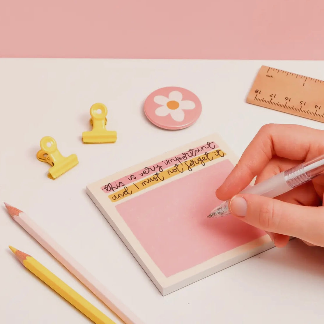 This is Very Important Memo Pad