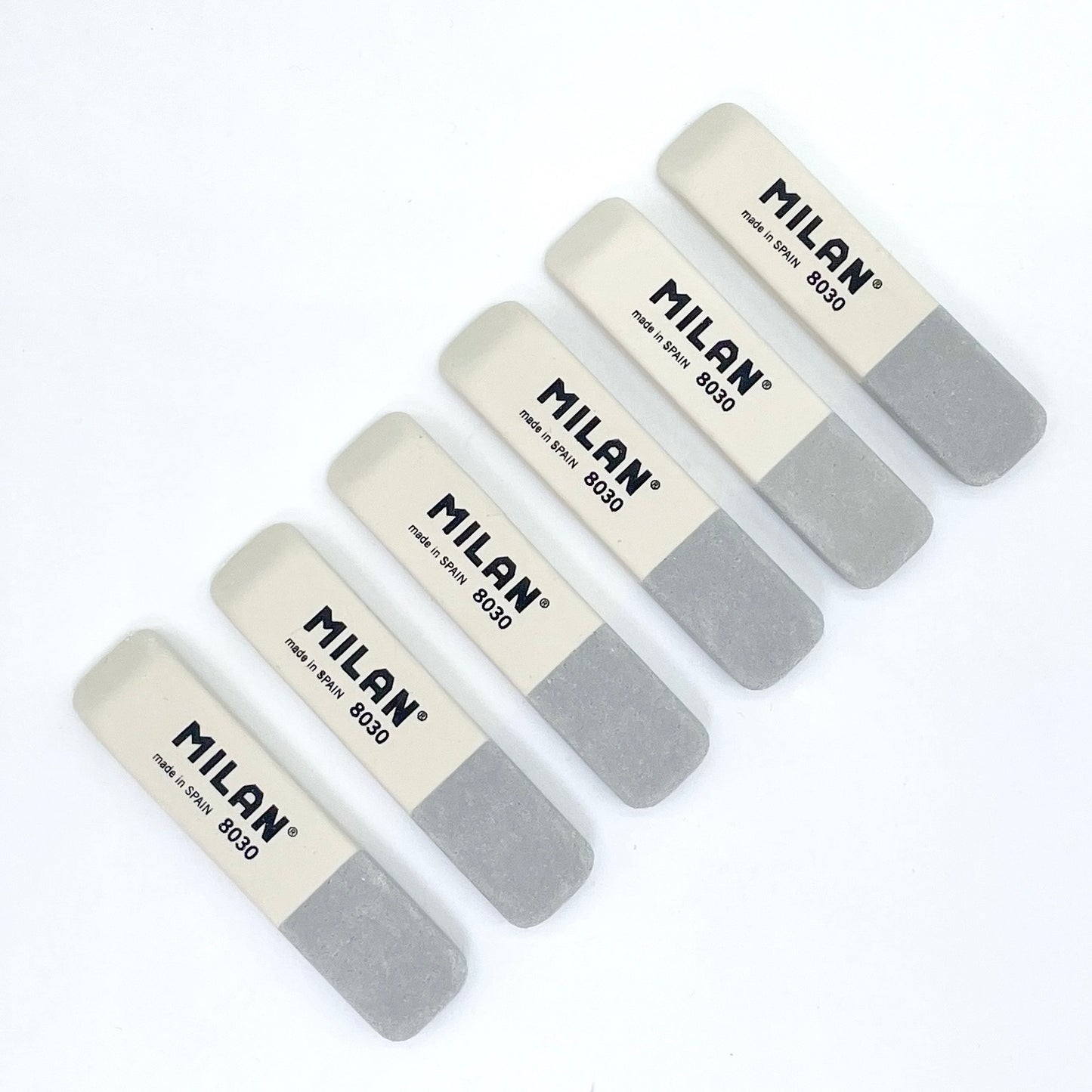 Milan 8030 Eraser Bevelled