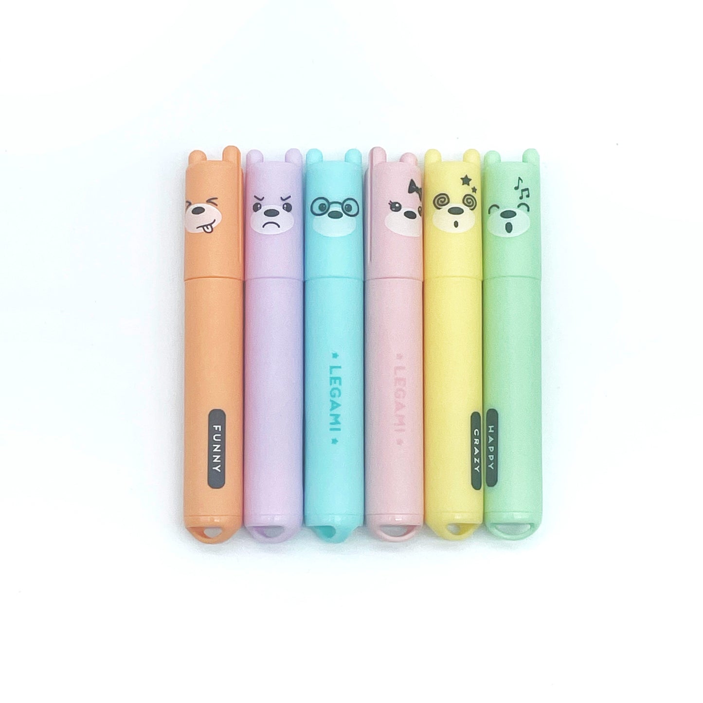 Legami Mini Highlighters - Pastel
