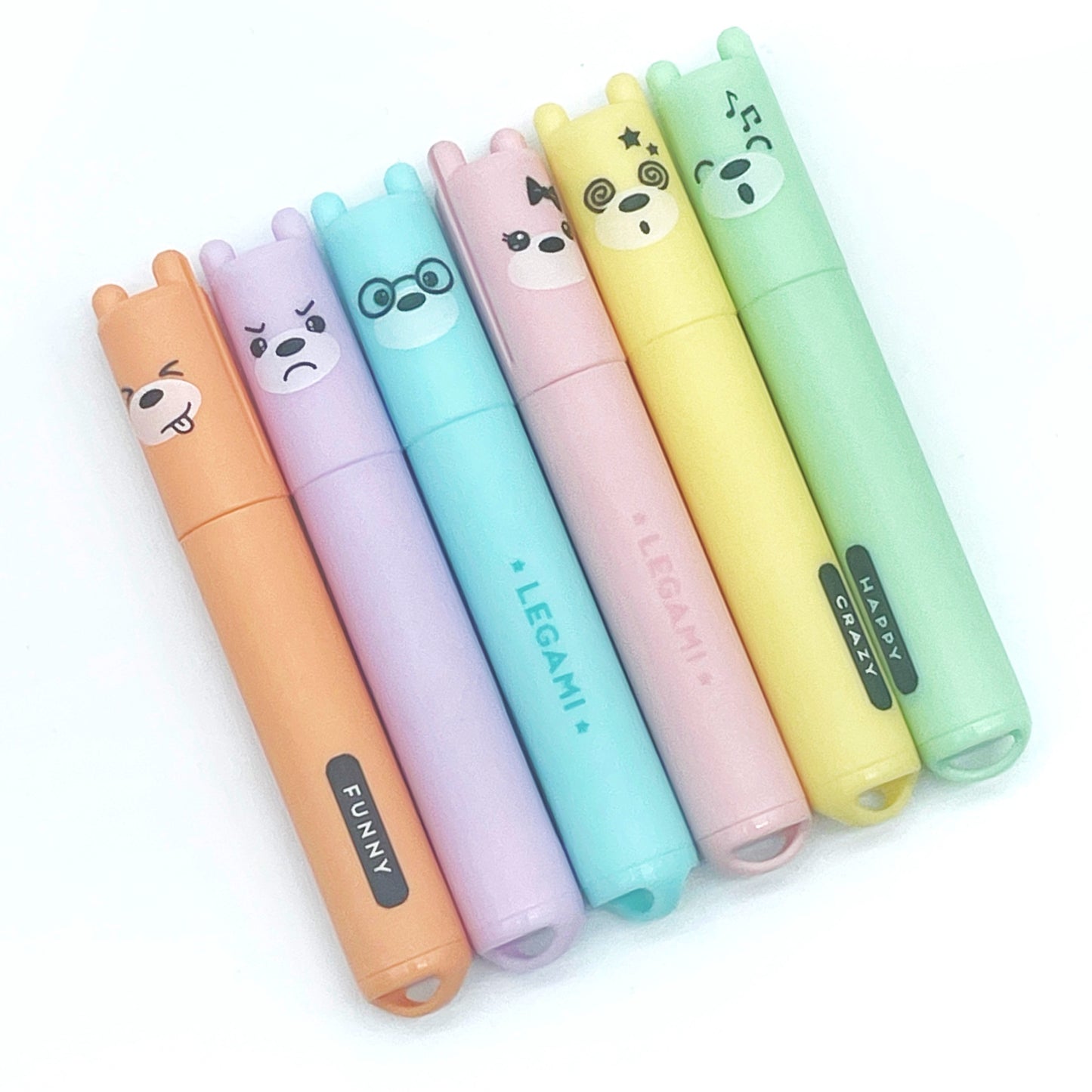 Legami Mini Highlighters - Pastel