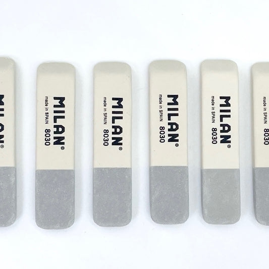 Milan 8030 Eraser Bevelled