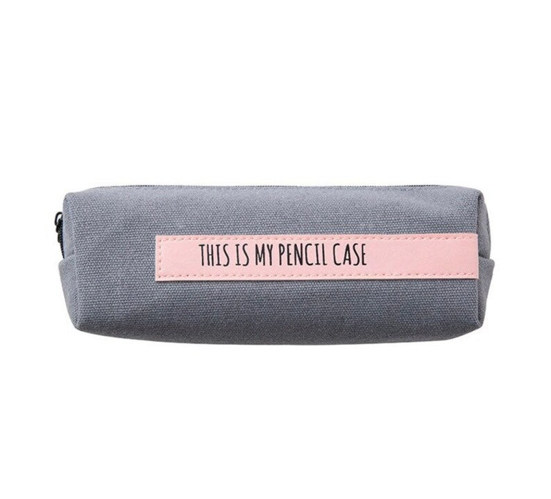 Pastel Canvas Pencil Case