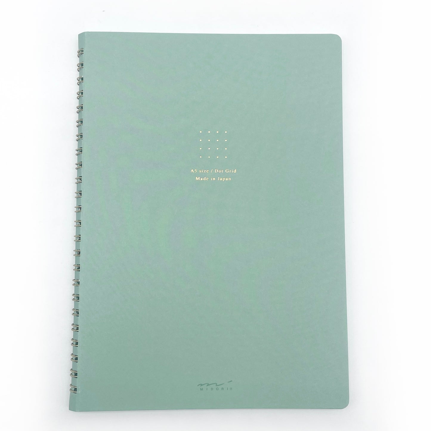 Midori Colour A5 Coil Notebook - Dot Grid