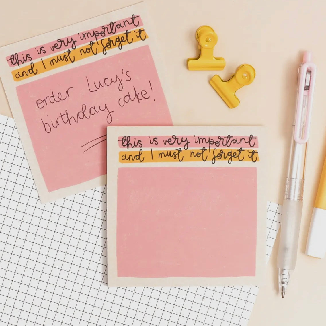 This is Very Important Memo Pad