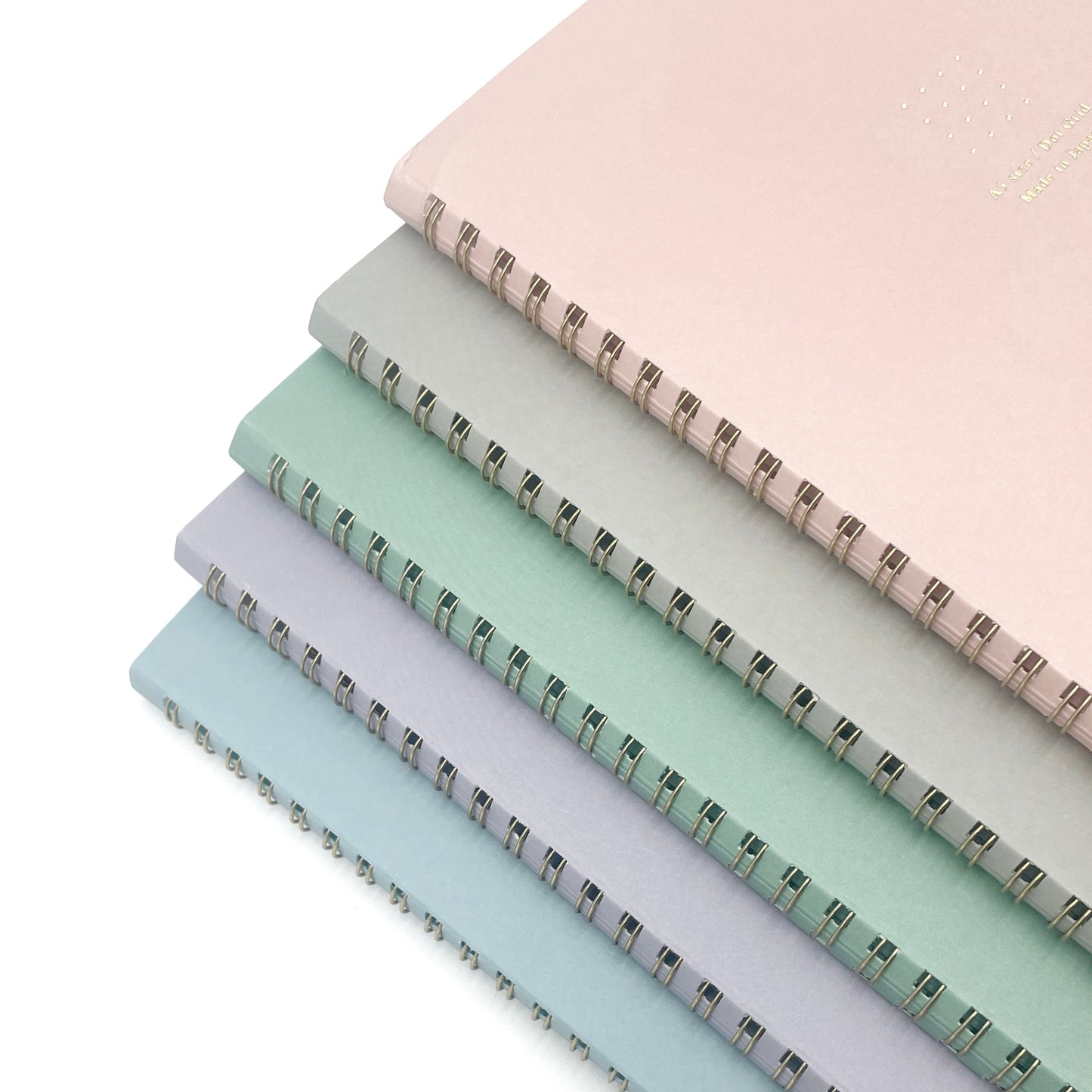 Midori Colour A5 Coil Notebook - Dot Grid