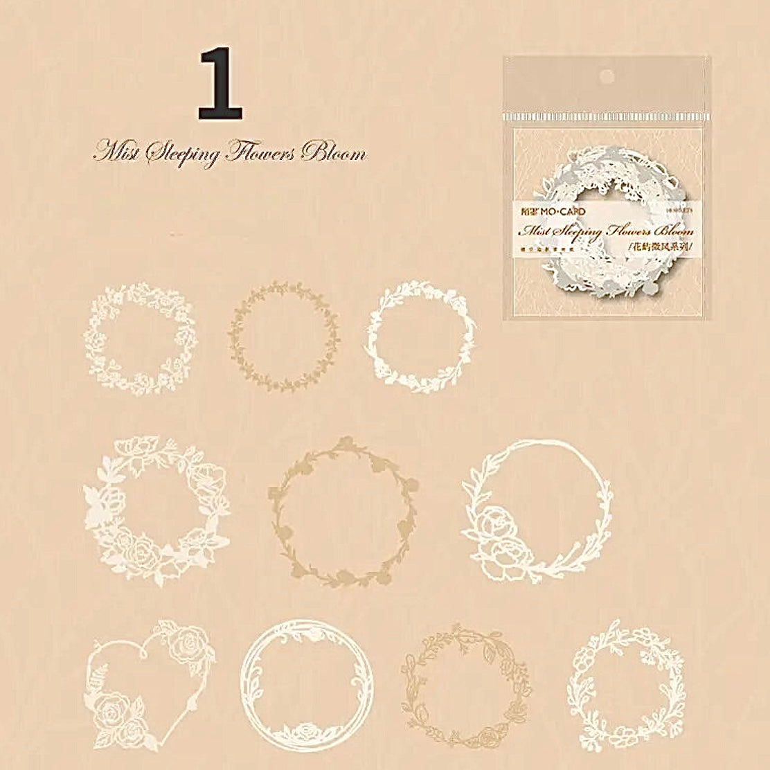 Botanical Floral Frame Die Cuts