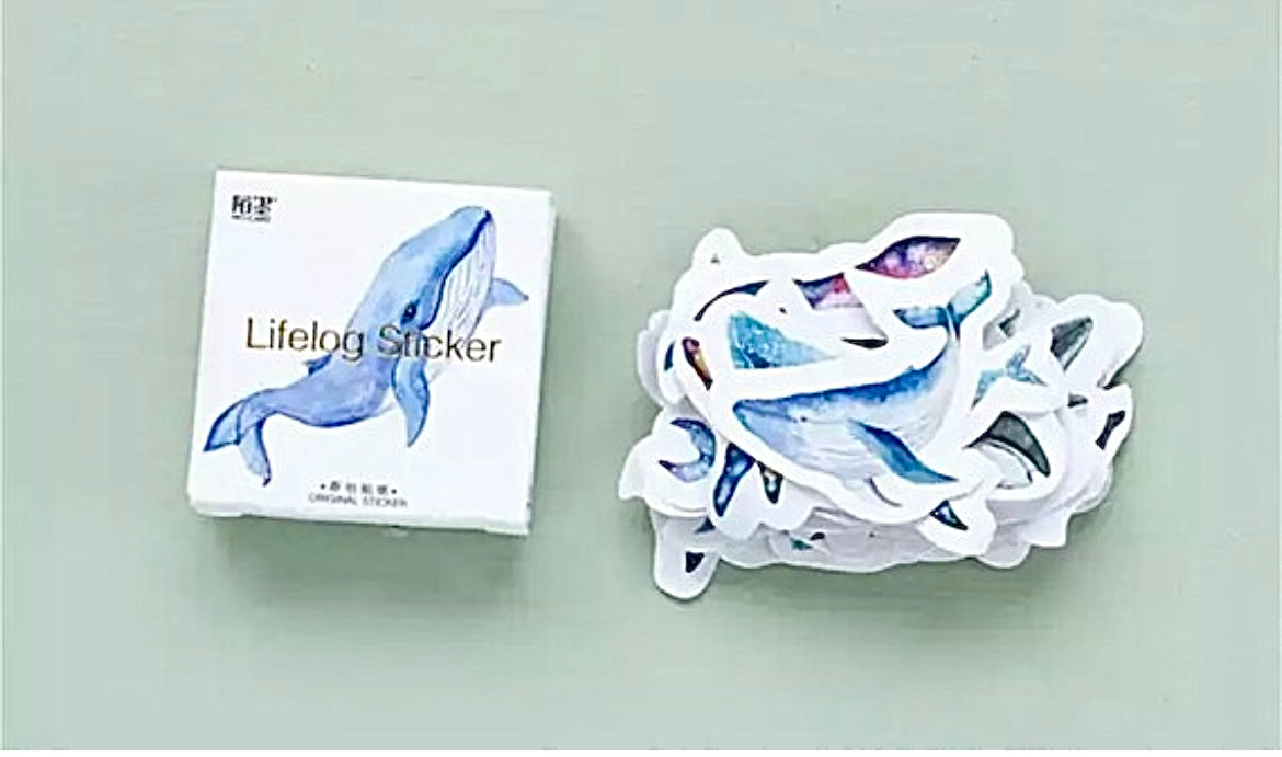 Whale Stickers