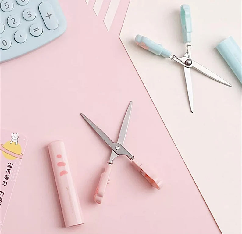 Mini Kawaii Cat Paw Scissors