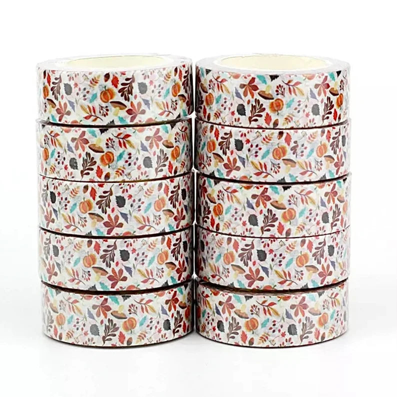 Pumpkin Spice Washi Tape