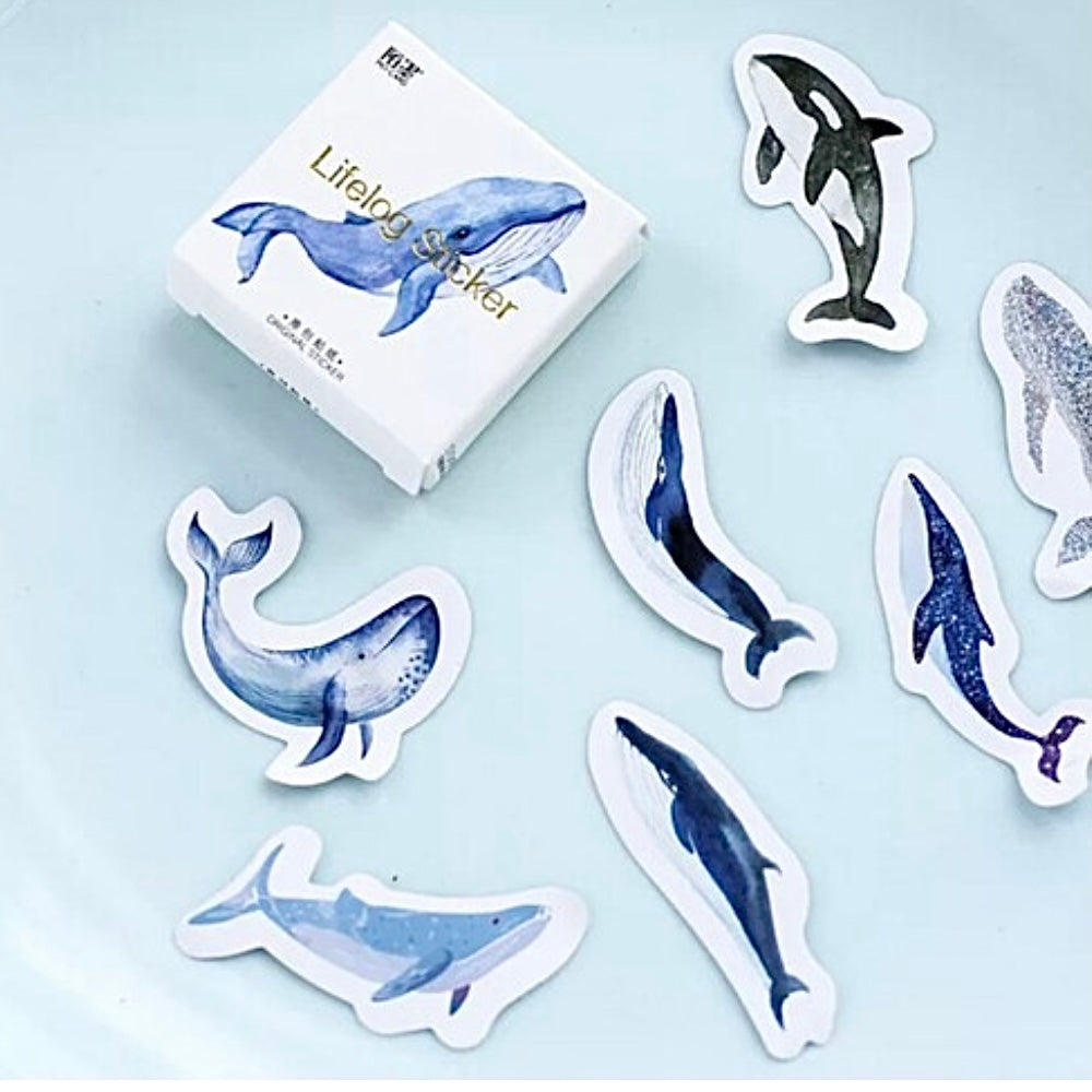 Whale Stickers