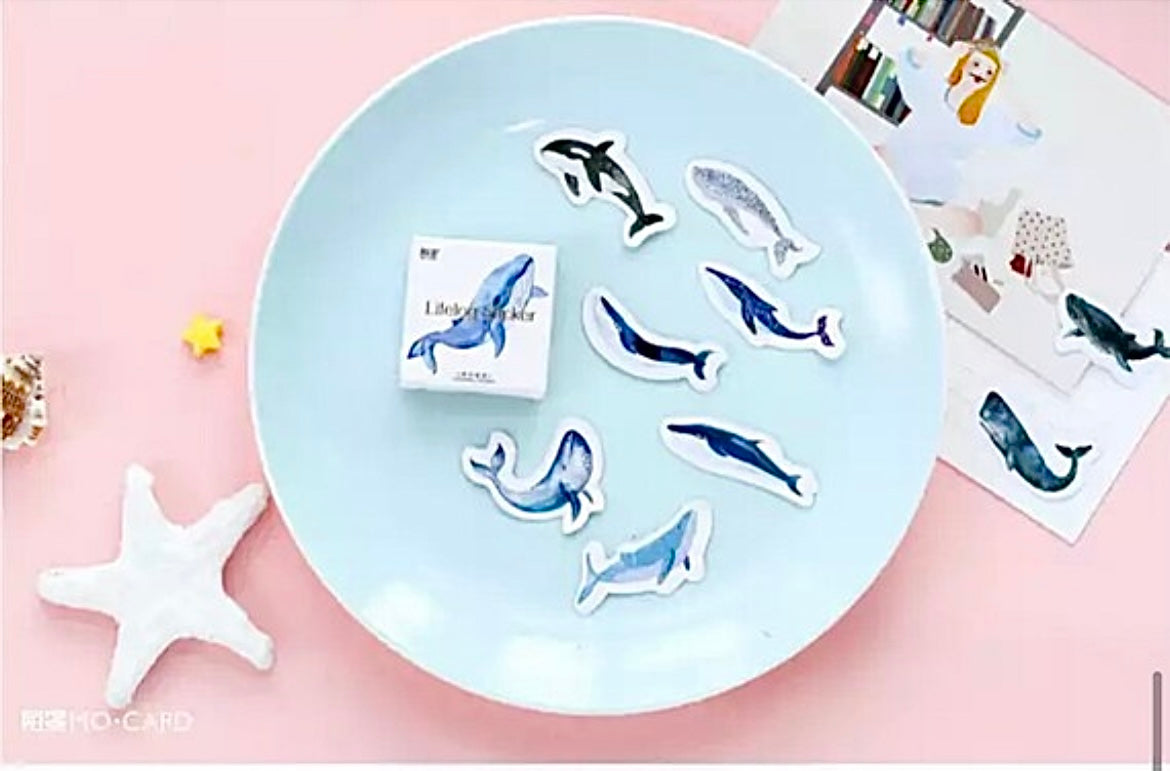Whale Stickers