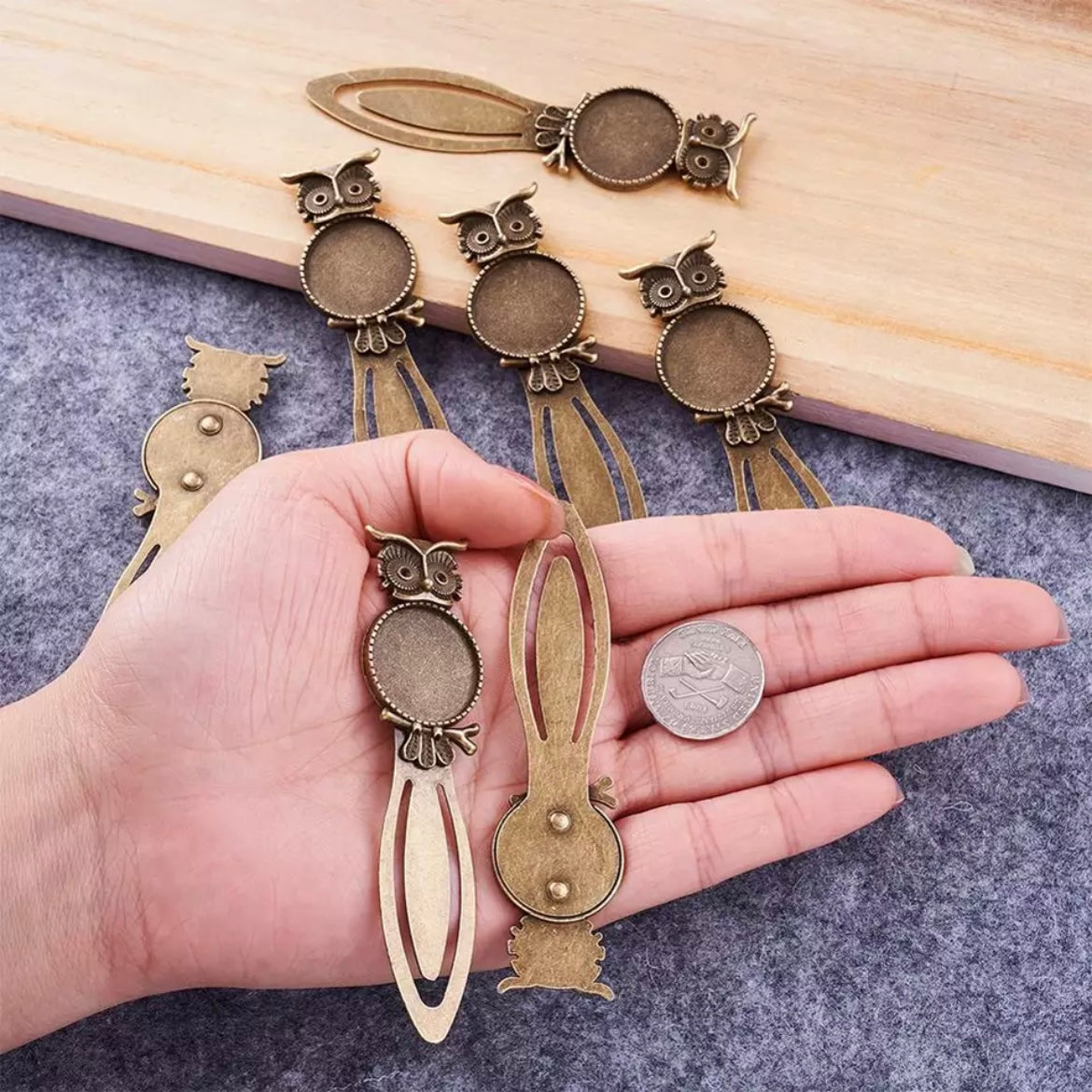 Vintage Owl Paper Clip