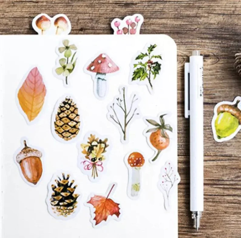 Autumn Woodlands Sticker Box