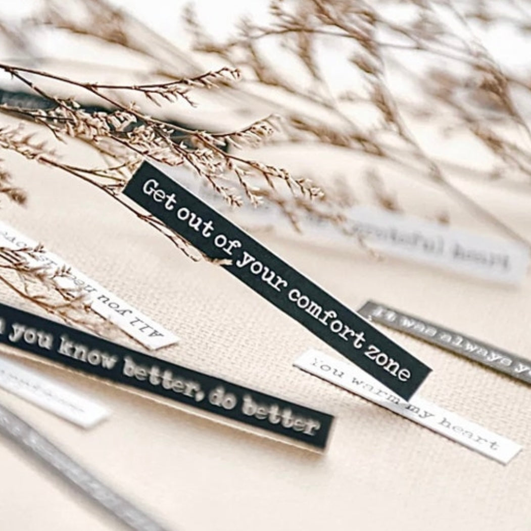 8 Word Sticker Sheets