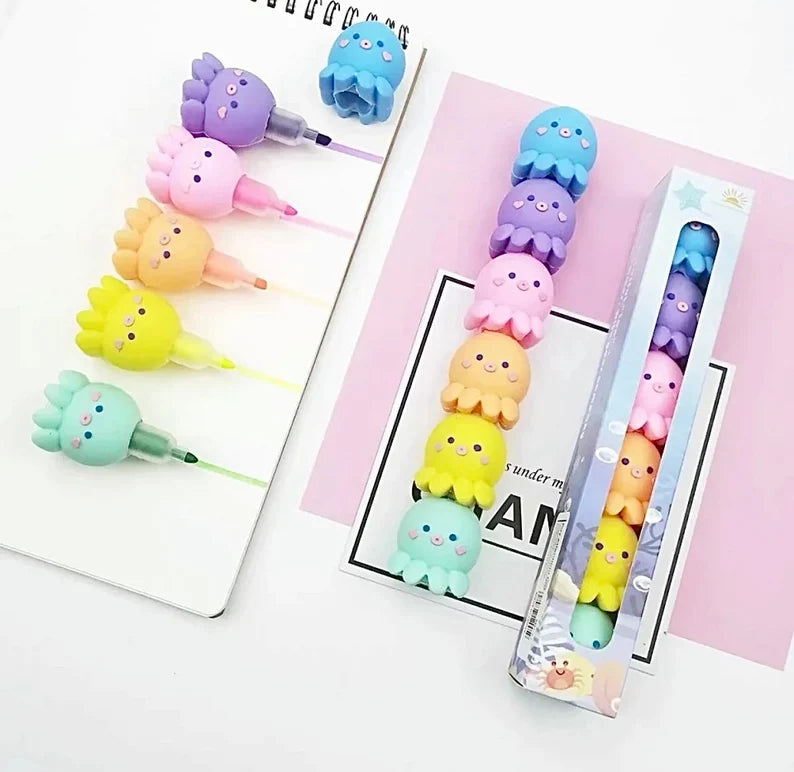 Octopus Highlighter Stack Pens