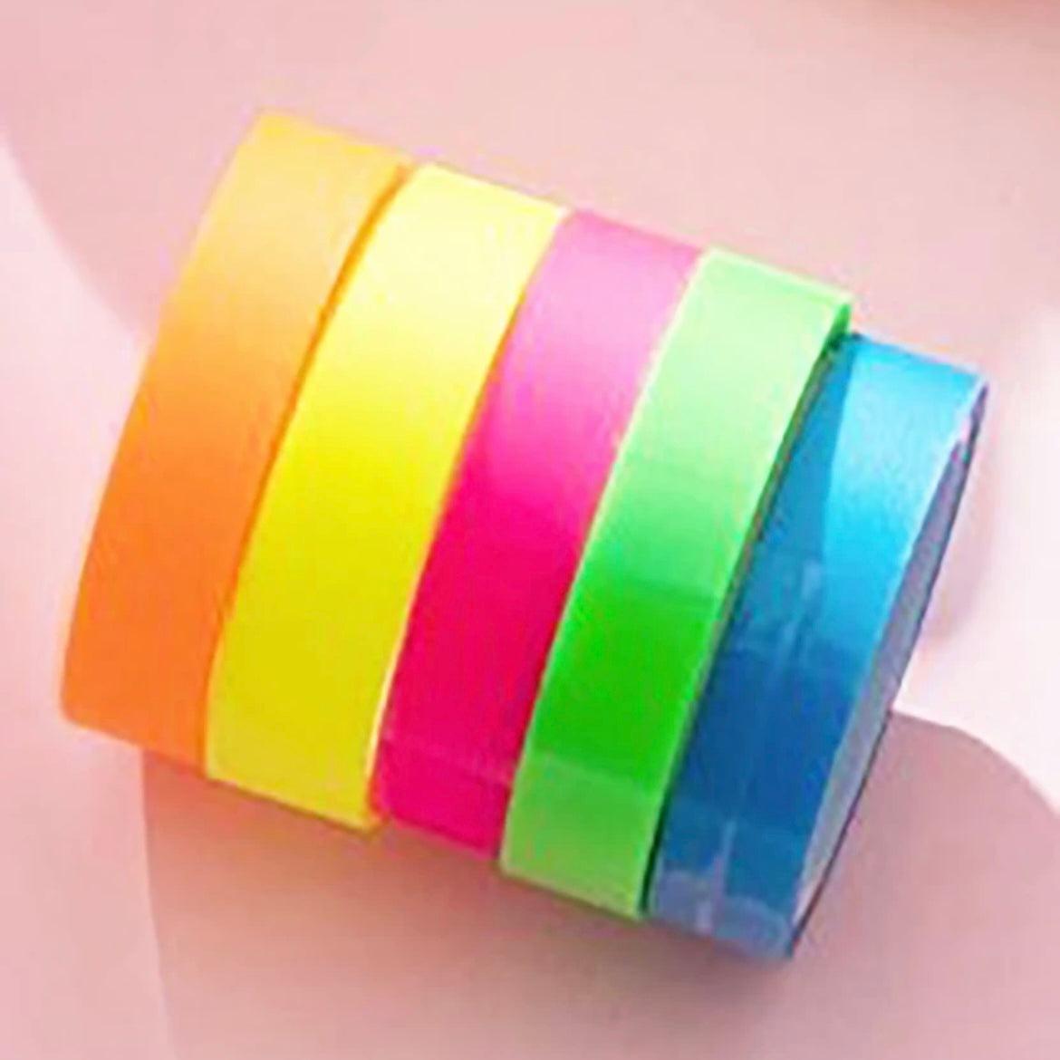 Transparent Highlighter Roll Set