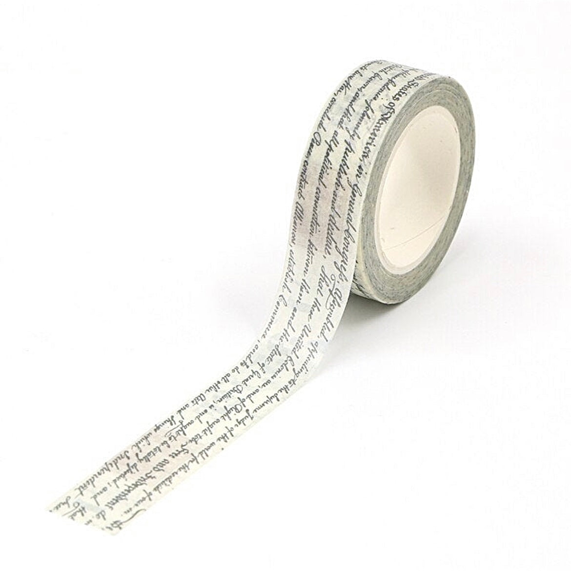 Vintage Text Washi Tape