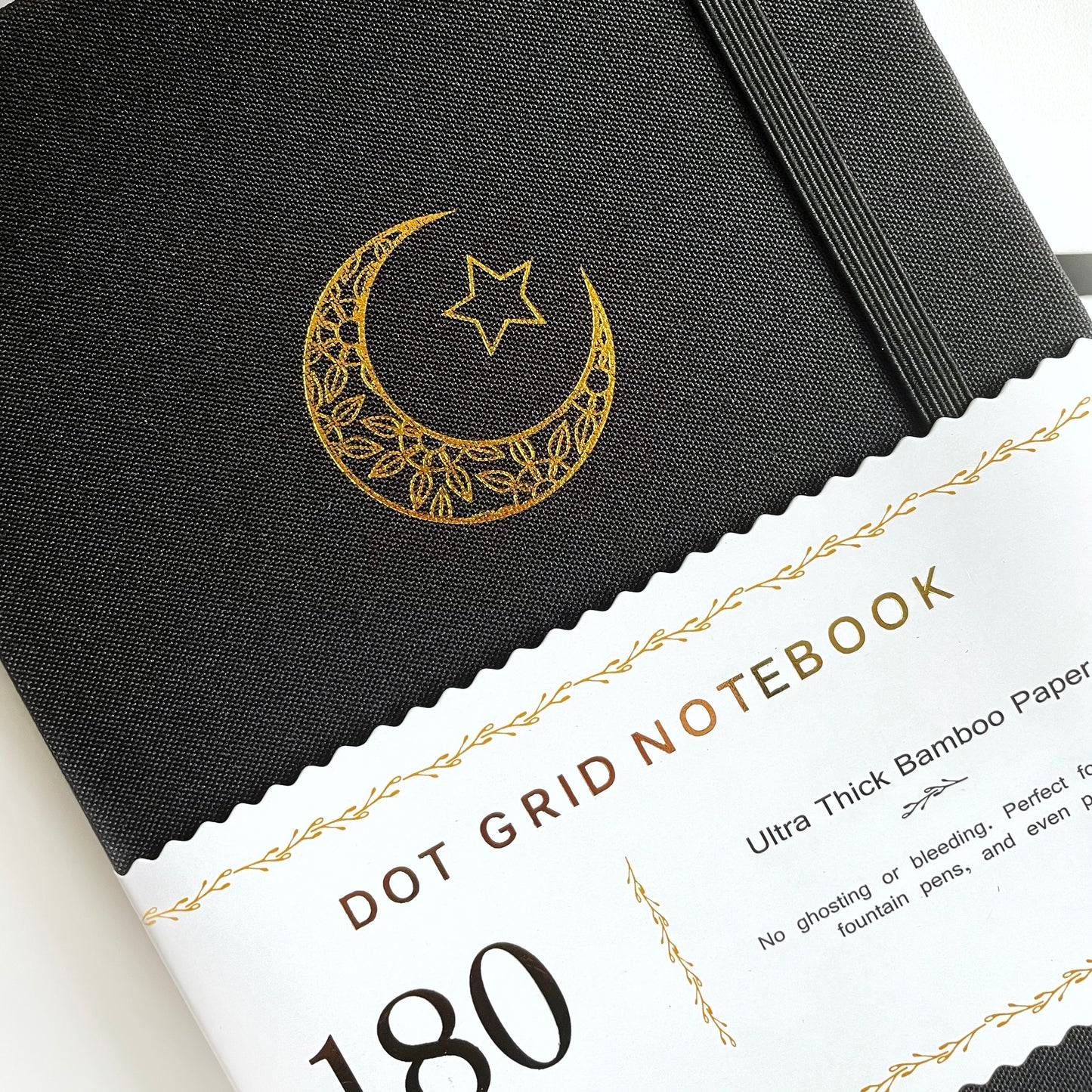 180gsm Dot Grid Bullet Journal - Moon