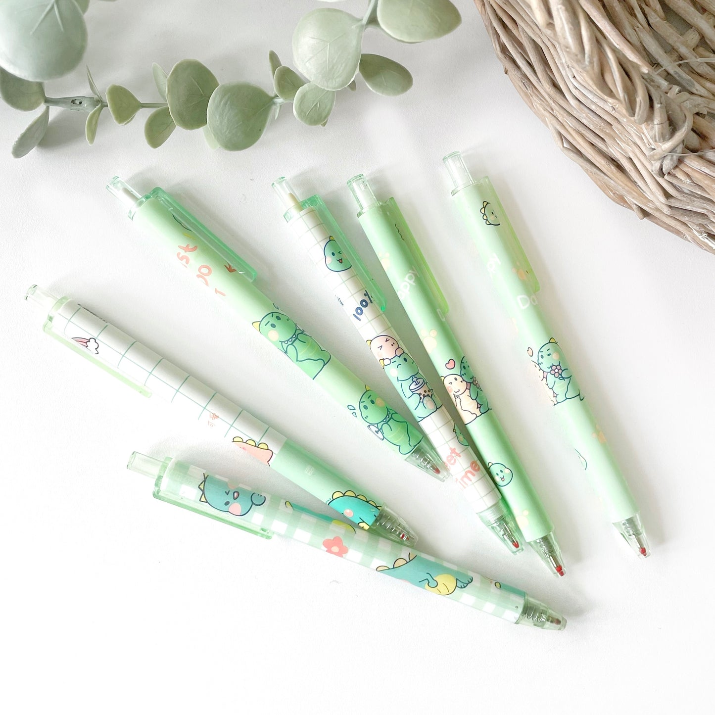 Kawaii Dinosaur Pen - Ballpoint