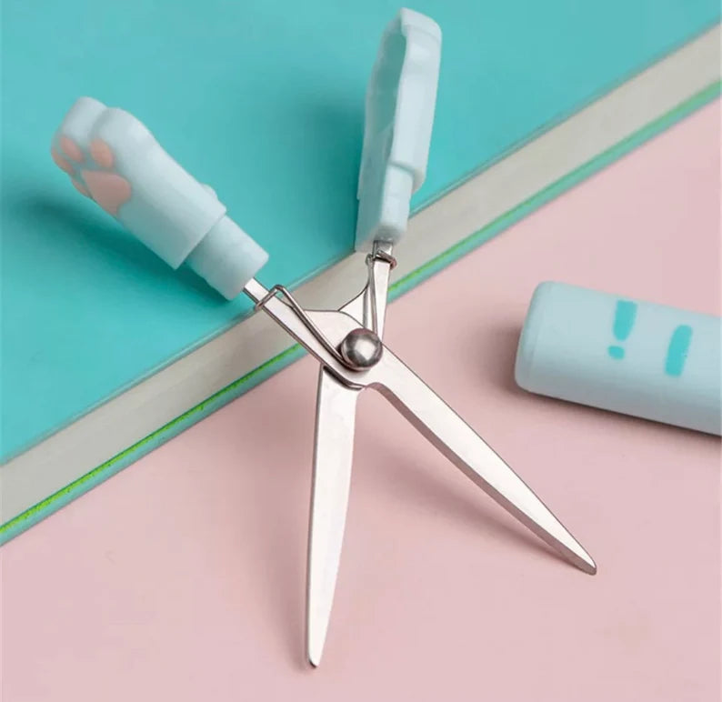 Mini Kawaii Cat Paw Scissors