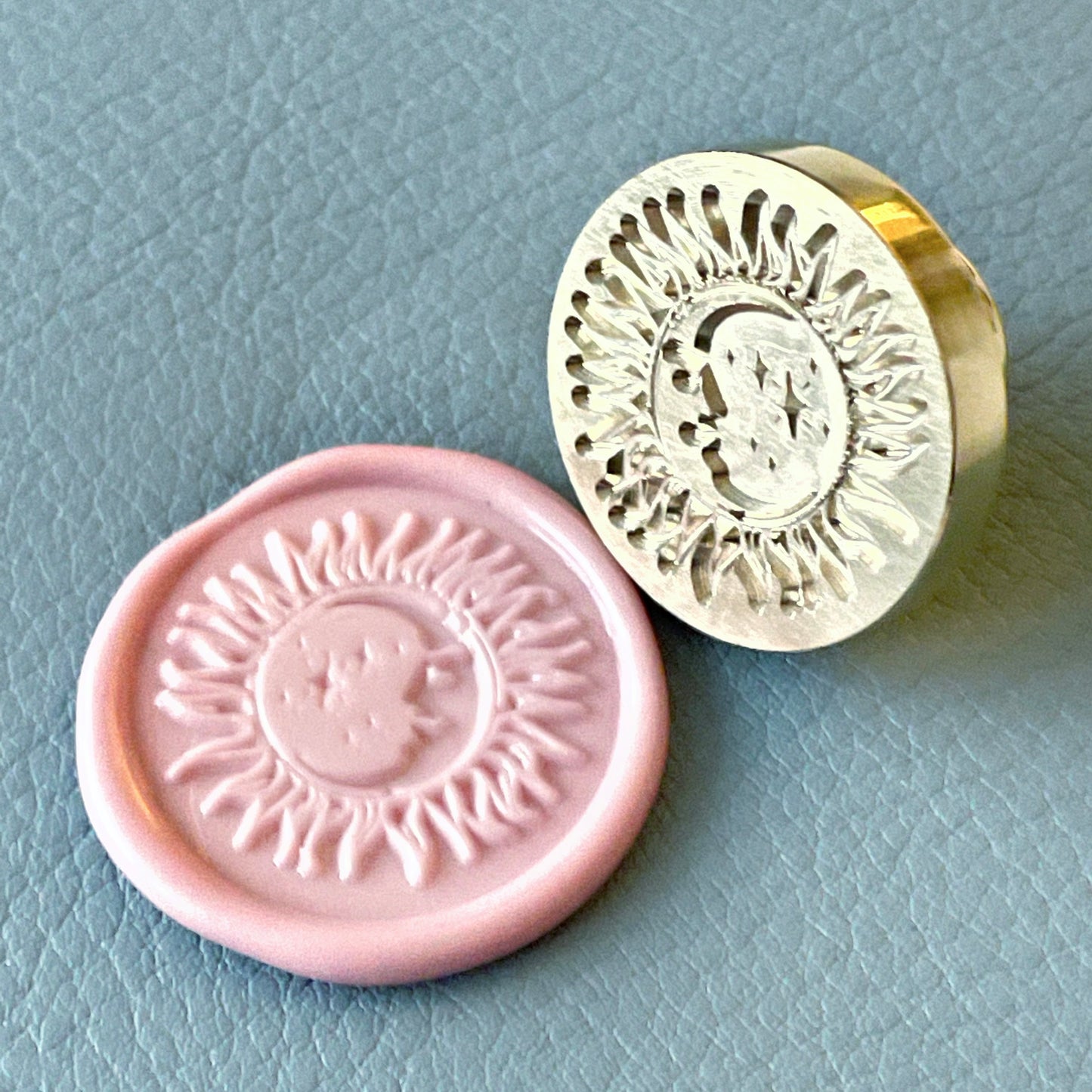 Sun & Moon Wax Seal Head