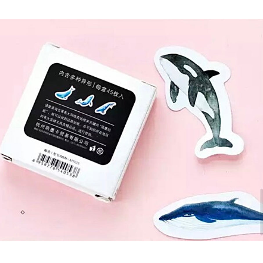 Whale Stickers