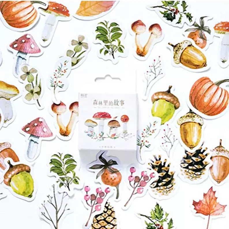 Autumn Woodlands Sticker Box