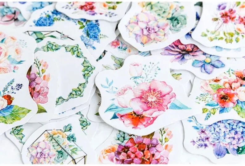 Wild Flower Stickers