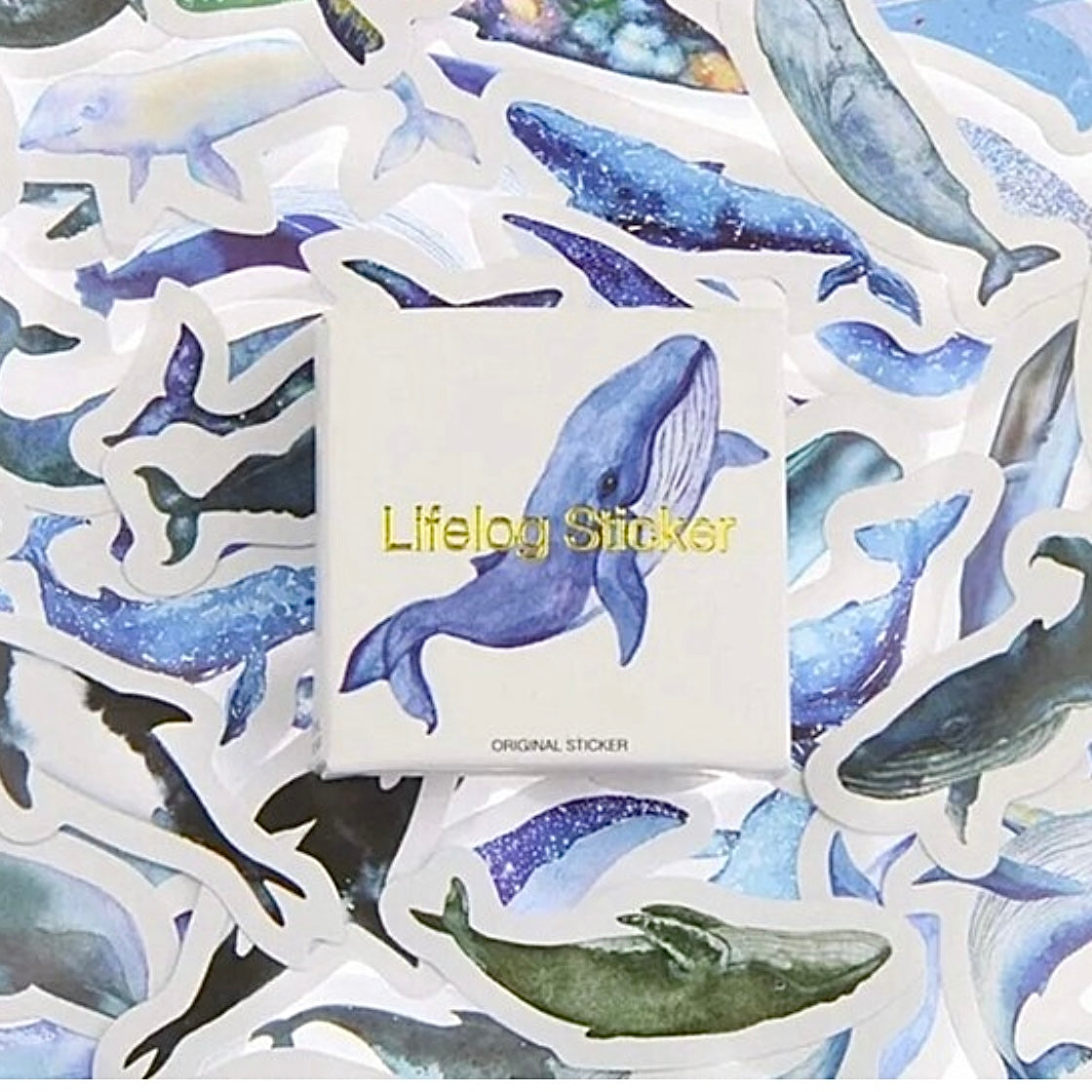 Whale Stickers