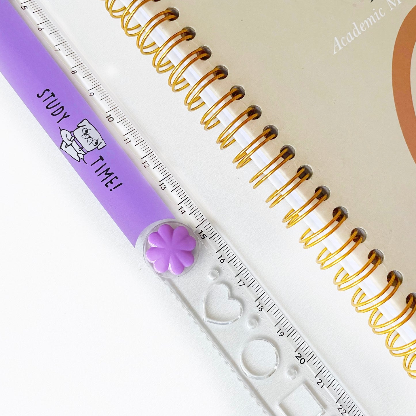 Folding Kawaii Stencil Ruler