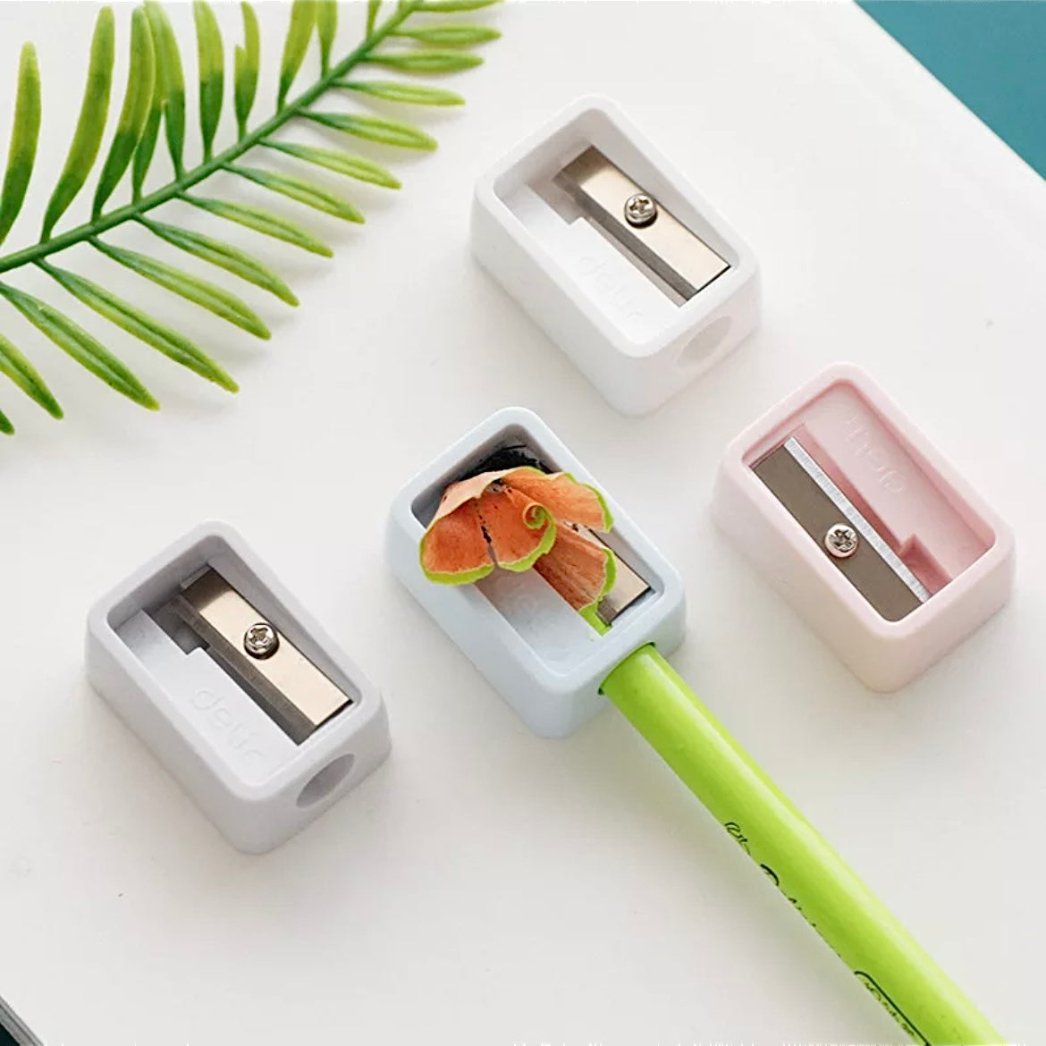 2 Mini Pastel Sharpeners