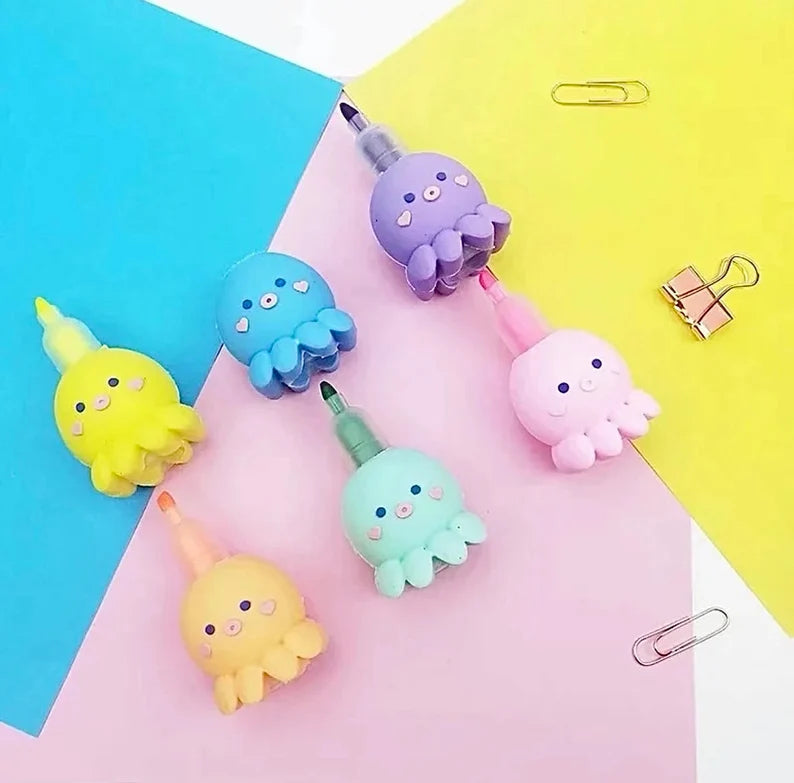Octopus Highlighter Stack Pens