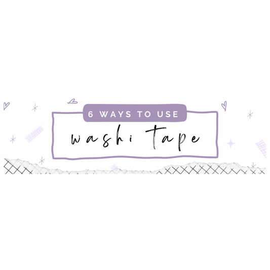 6 ways you can use Washi tape
