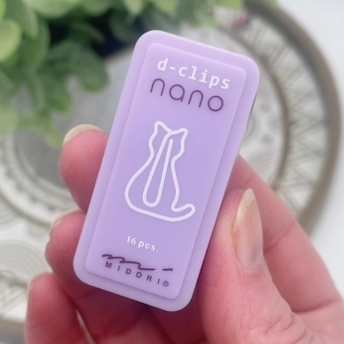 Midori Paperclips D-Clips Nano