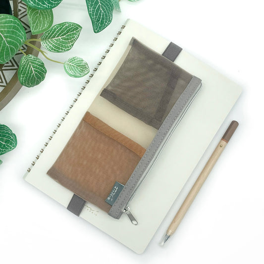 Mesh Book Band Pencil Case