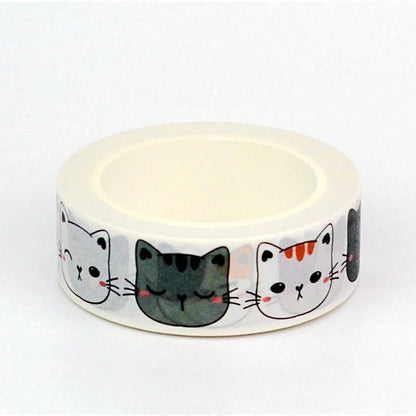 Happy Cats Washi Tape